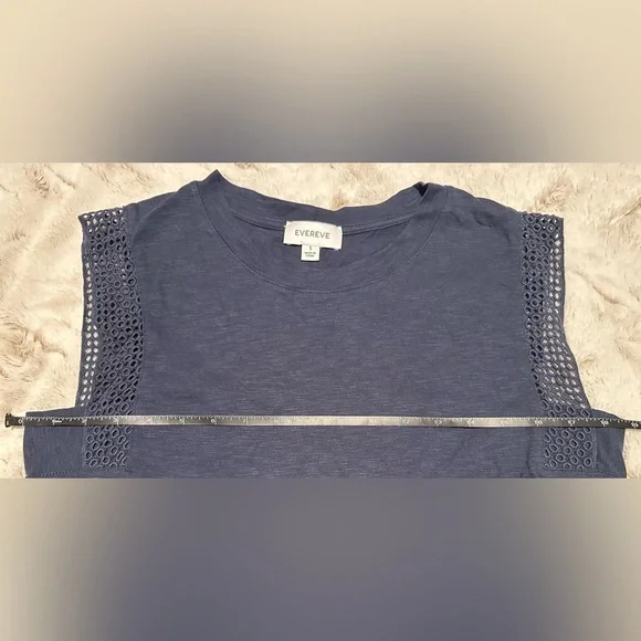 Evereve Penelope Eyelet Trim Tank - Picture 7 of 12